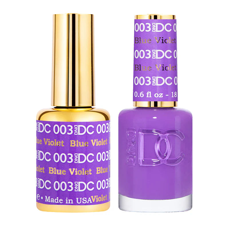 #003 -DND DC Gel Polish - Blue Violet UV/LED Soak Off Gel