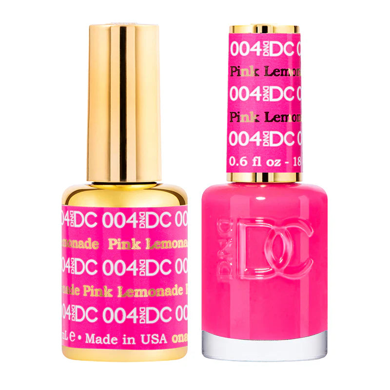 #004 - DND DC Gel Polish - Pink Lemonade UV/LED Soak Off Gel