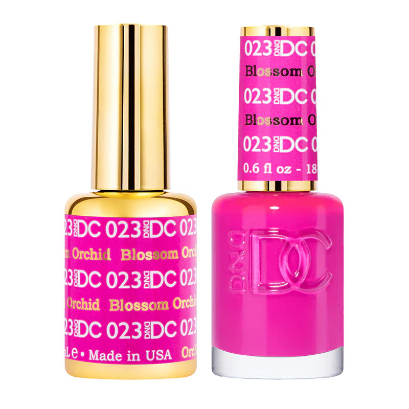 #023 -DND DC Gel Polish - Blossom Orchid UV/LED Soak Off Gel