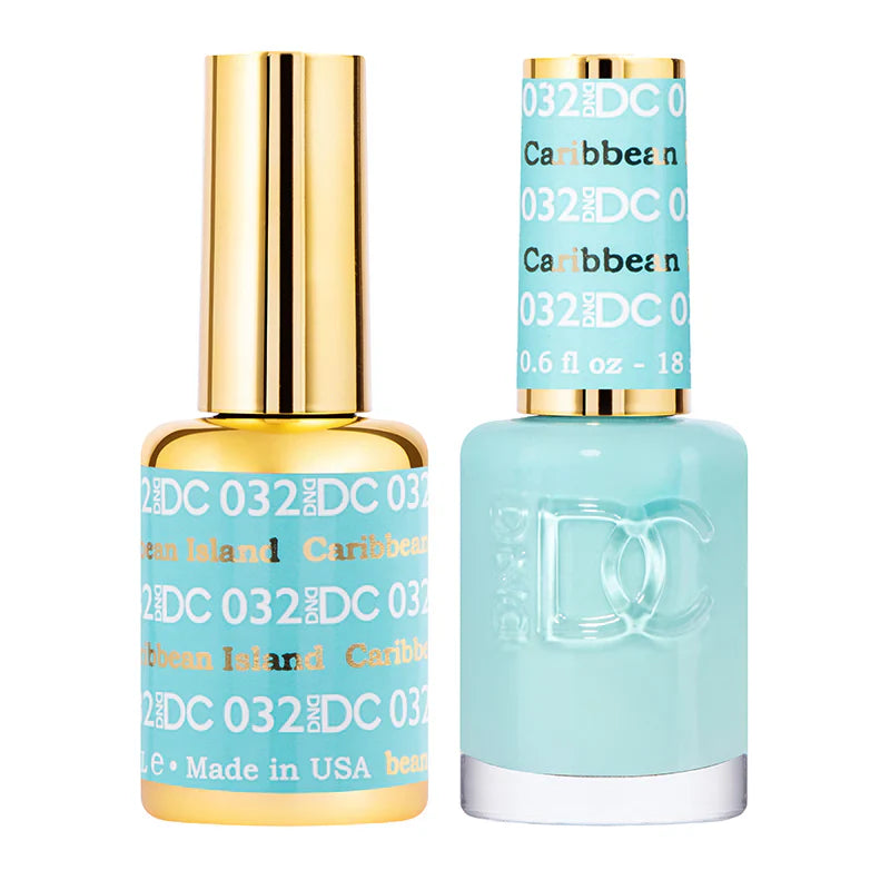 #032 -DND DC Gel Polish - Caribbean Island UV/LED Soak Off Gel