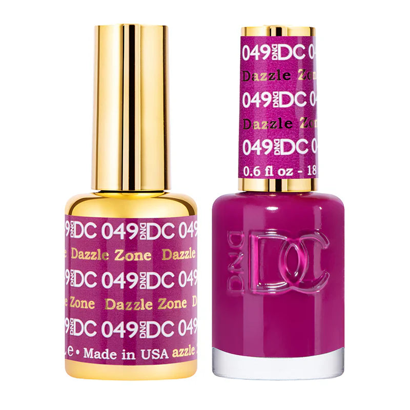 #049 -DND DC Gel Polish - Dazzle Zone | UV/LED Soak Off Gel