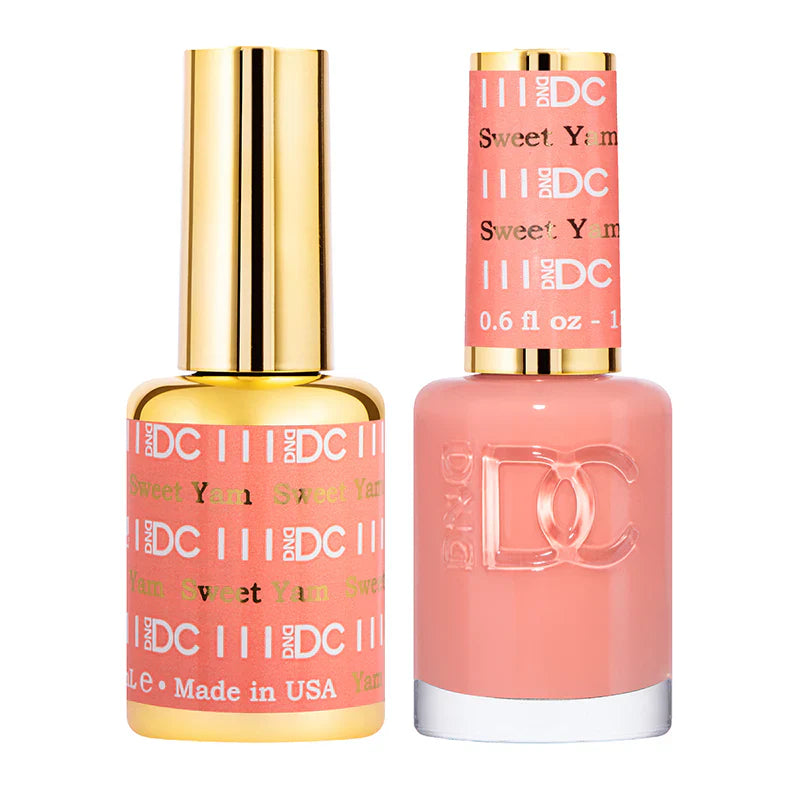 #111 -DND DC Sweet Yam Gel UV/LED Soak Off Gel Polish