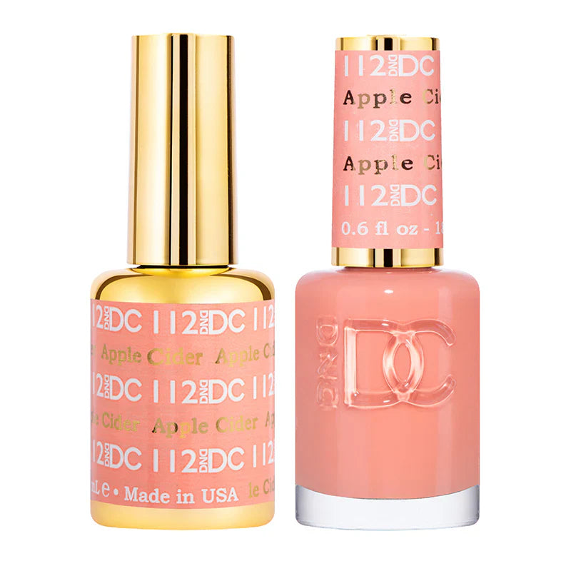 #112 -DND DC Apple Cider Gel UV/LED Soak Off Gel Polish