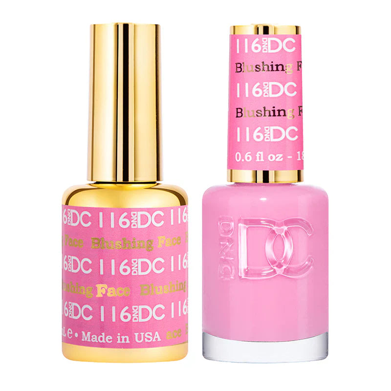 #116 -DND DC Gel UV/LED Soak Off Gel Polish - Blushing Face