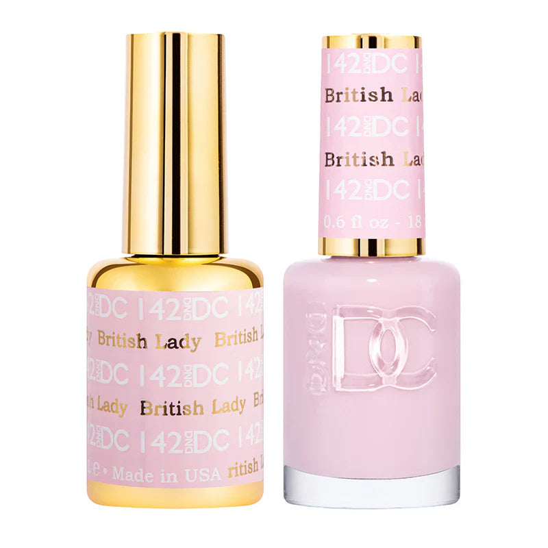 #142 -DND DC Gel UV/LED Soak Off Gel Polish - British Lady