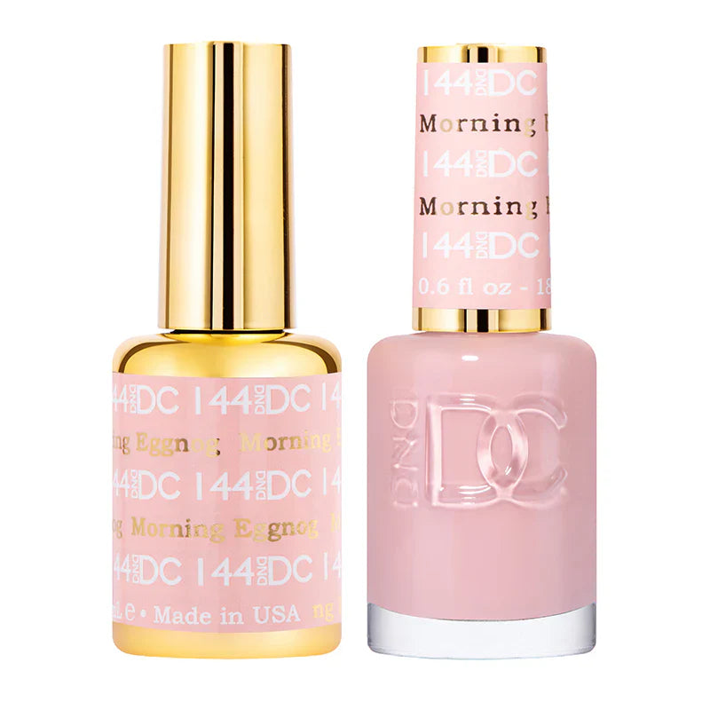 #144 -DND DC Gel UV/LED Soak Off Gel Polish - Morning Eggnog