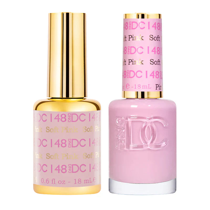 #148 - DND DC Gel UV/LED Soak Off Gel Polish - Soft Pink