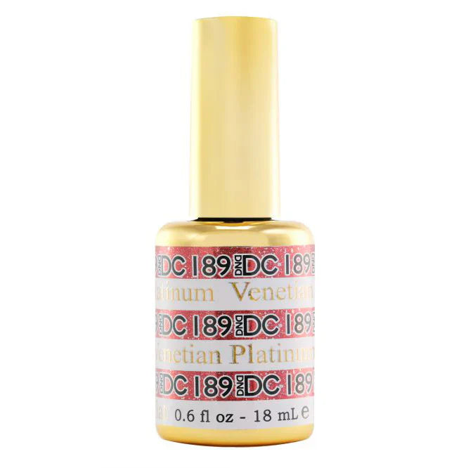 #189 -DND DC Gel UV/LED Soak Off Gel Polish - Venetian Platinum