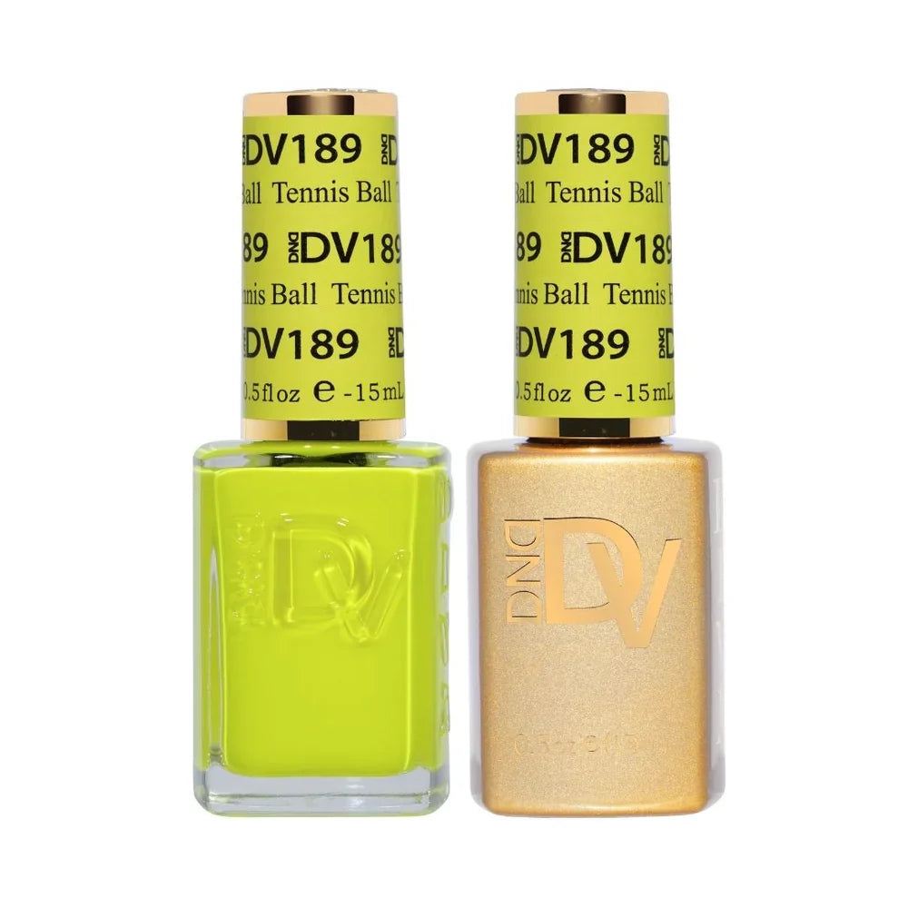 DND Diva Gel UV/LED Tennis Ball Soak Off Gel Polish #189