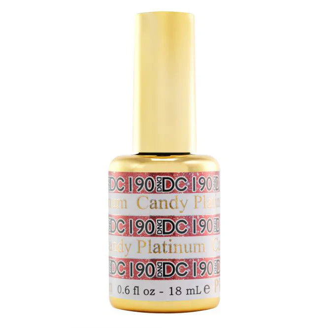 #190 - DND DC Gel UV/LED Soak Off Gel Polish - Candy Platinum