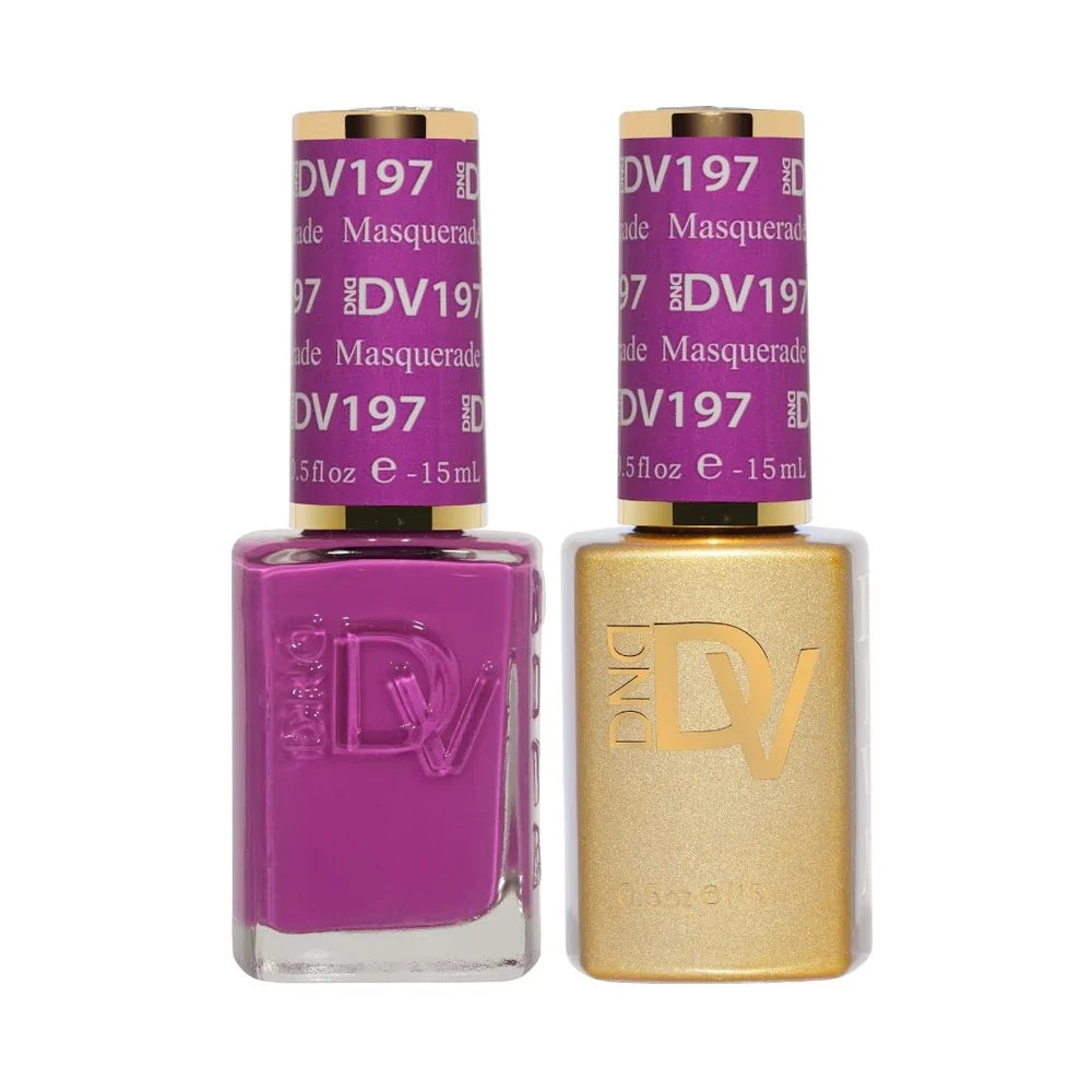 DND Diva Gel UV/LED Masquerade Soak Off Gel Polish #197