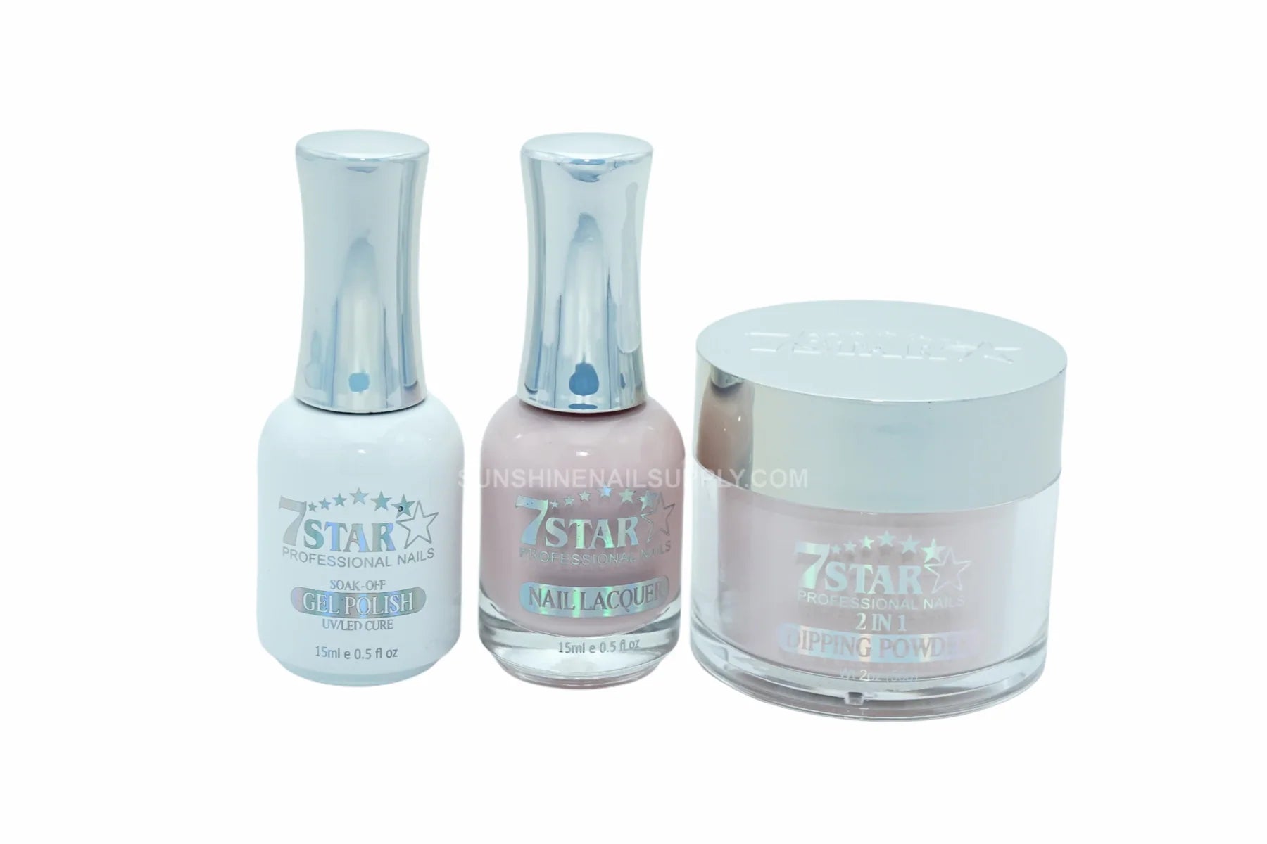 #223 - 7 Star UV/LED Gel Polish 3 in 1 Set – Gel, Lacquer & Powder
