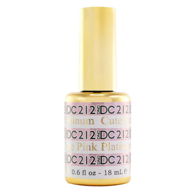 #212 -DND DC Gel UV/LED Soak Off Gel Polish - Cute Pink