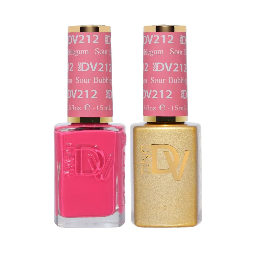 DND Diva Gel UV/LED Sour Bubblegum Soak Off Gel Polish #212