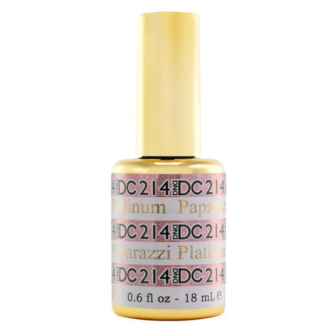 #214 -DND DC Gel UV/LED Soak Off Gel Polish - Paparazzi - Shiny Pink