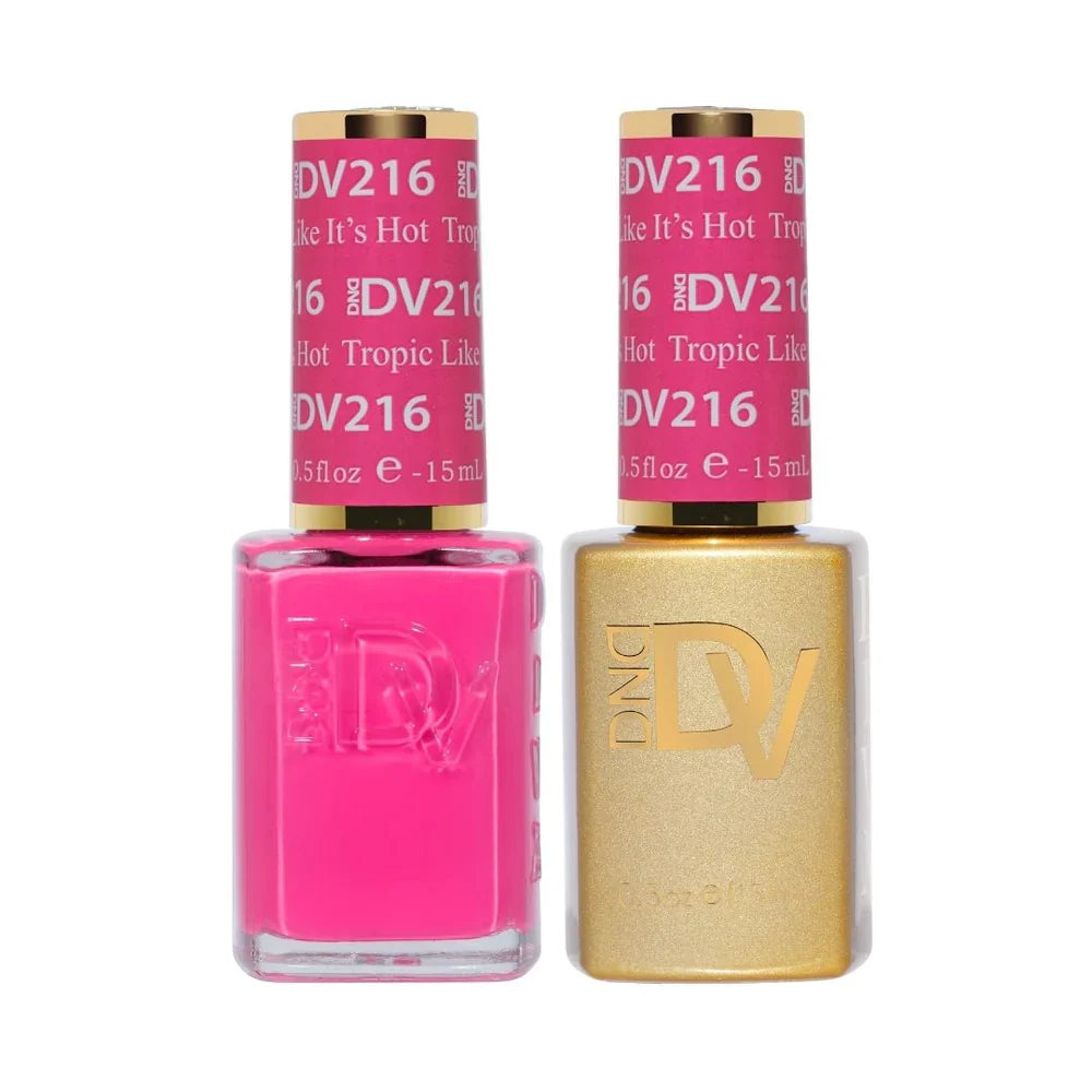 DND Diva Gel UV/LED Tropic Like It's Hot Soak Off Gel #216