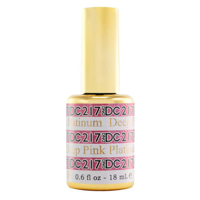 #217 -DND DC Gel UV/LED Soak Off Gel Polish - Deep Pink - Bold Pink