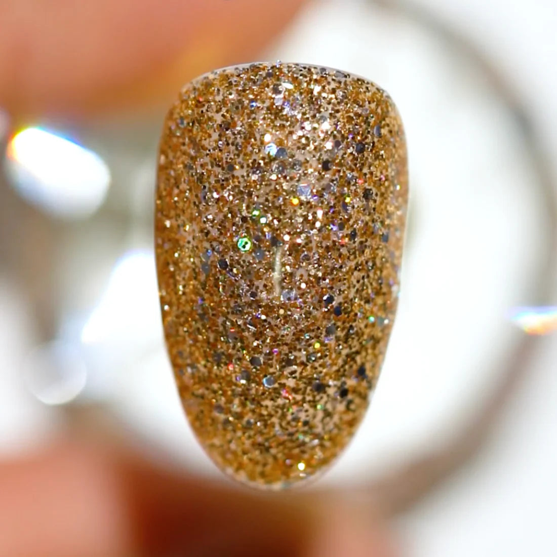 #401 - DND Gel Polish - Golden Sahara Star | UV/LED Soak Off
