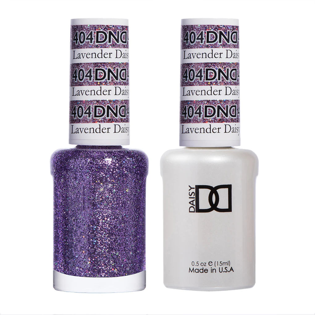 #404 -DND Gel Polish - Lavender Daisy | UV/LED Soak Off