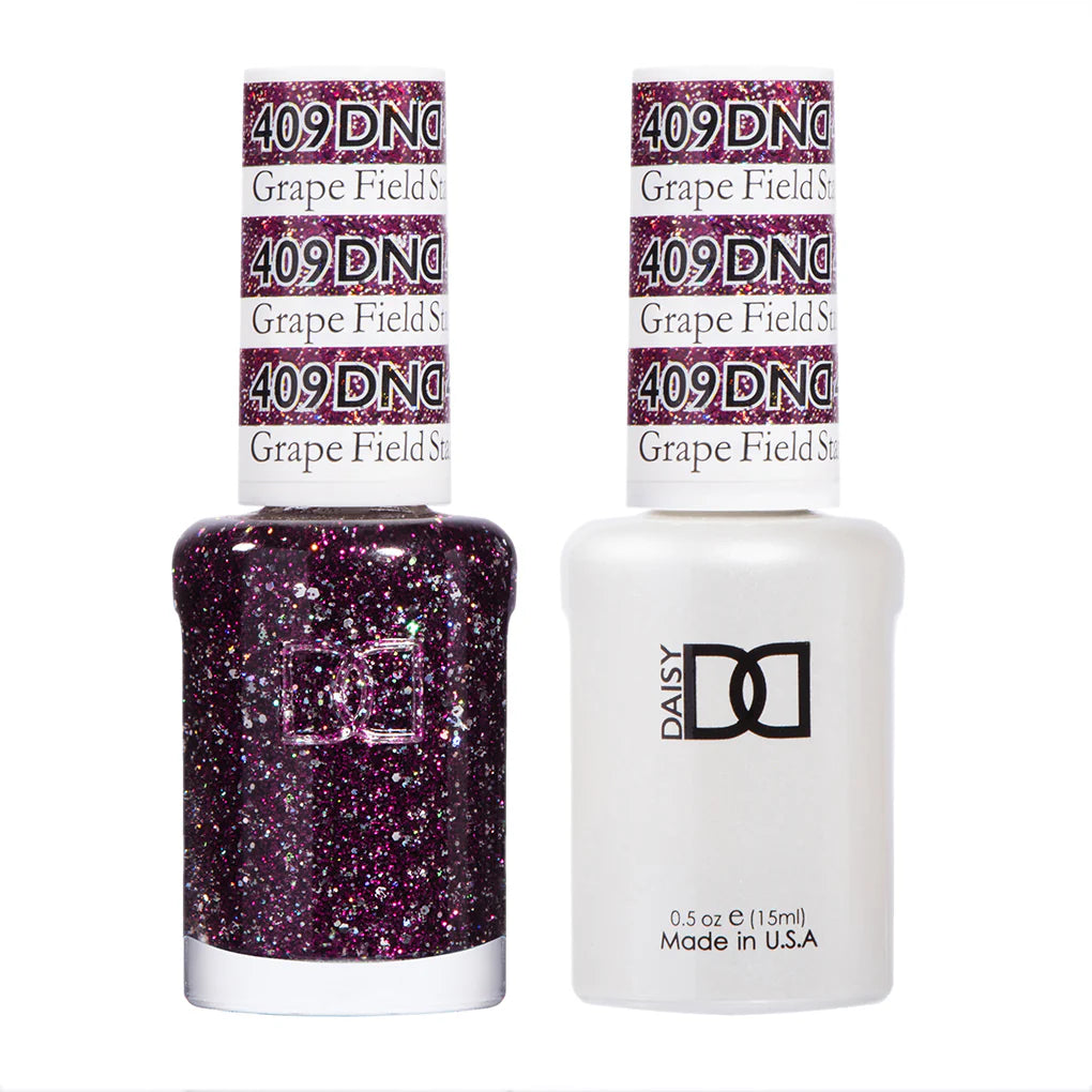 #409 - DND Gel Polish - Grape Field Star | UV/LED Soak Off