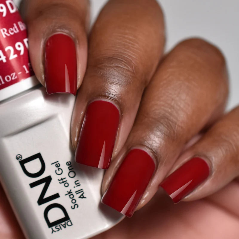 DND Gel Polish #429 - Boston University Red UV/LED Soak Off Gel