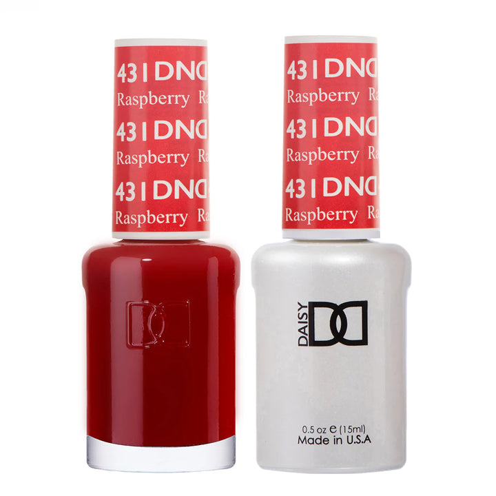 DND Gel Polish #431 - Raspberry UV/LED Soak Off Gel