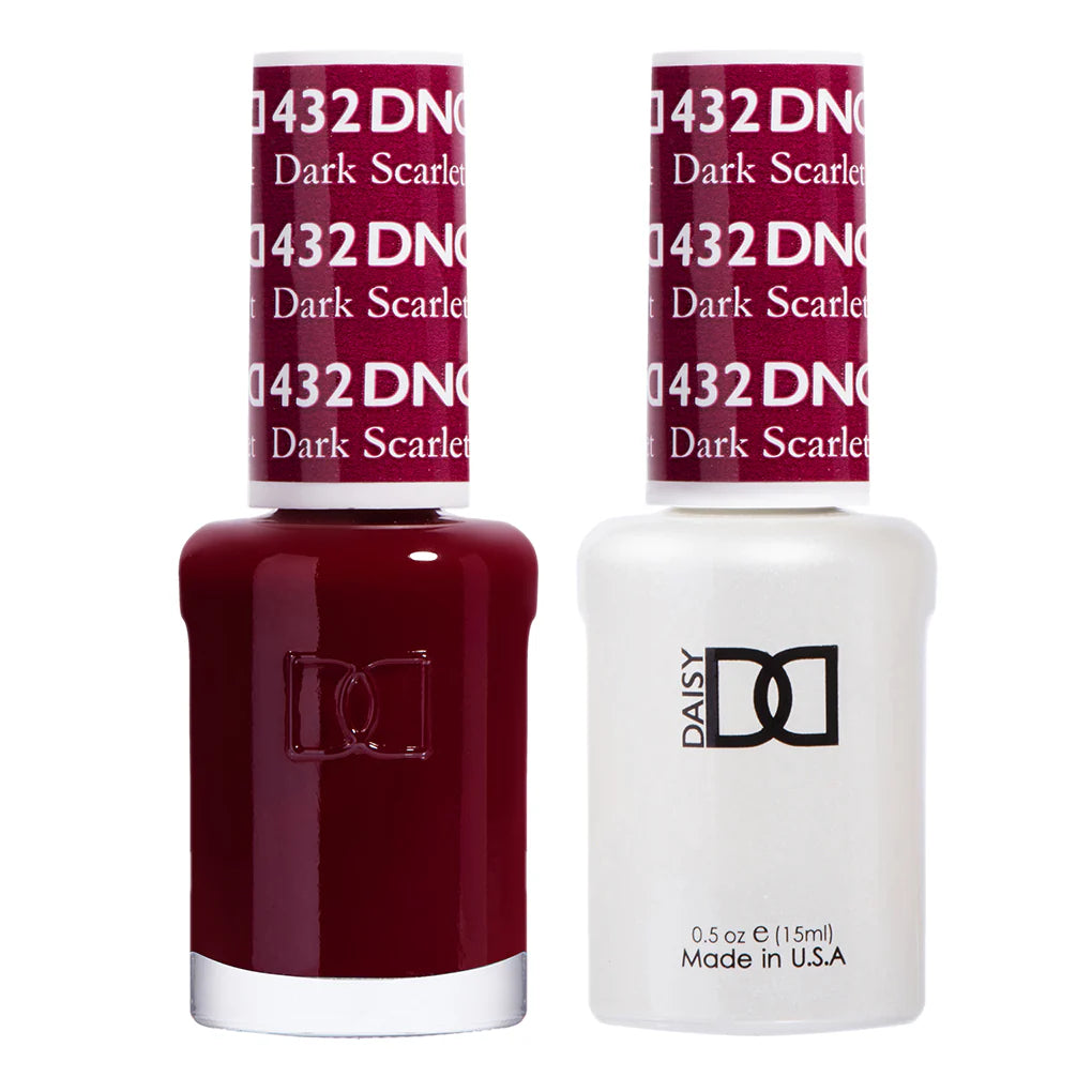 DND Gel Polish #432 - Dark Scarlet UV/LED Soak Off Gel