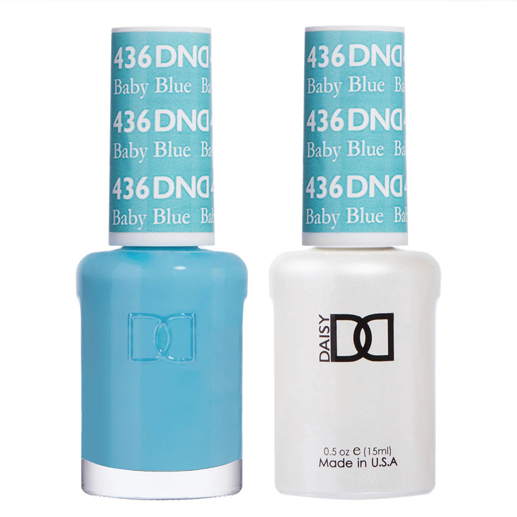 DND Gel Polish #436 - Baby Blue UV/LED Soak Off Gel