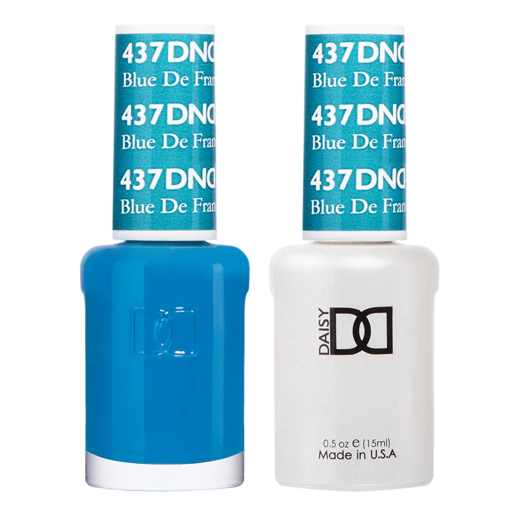 DND Gel Polish #437 - Blue De France UV/LED Soak Off Gel