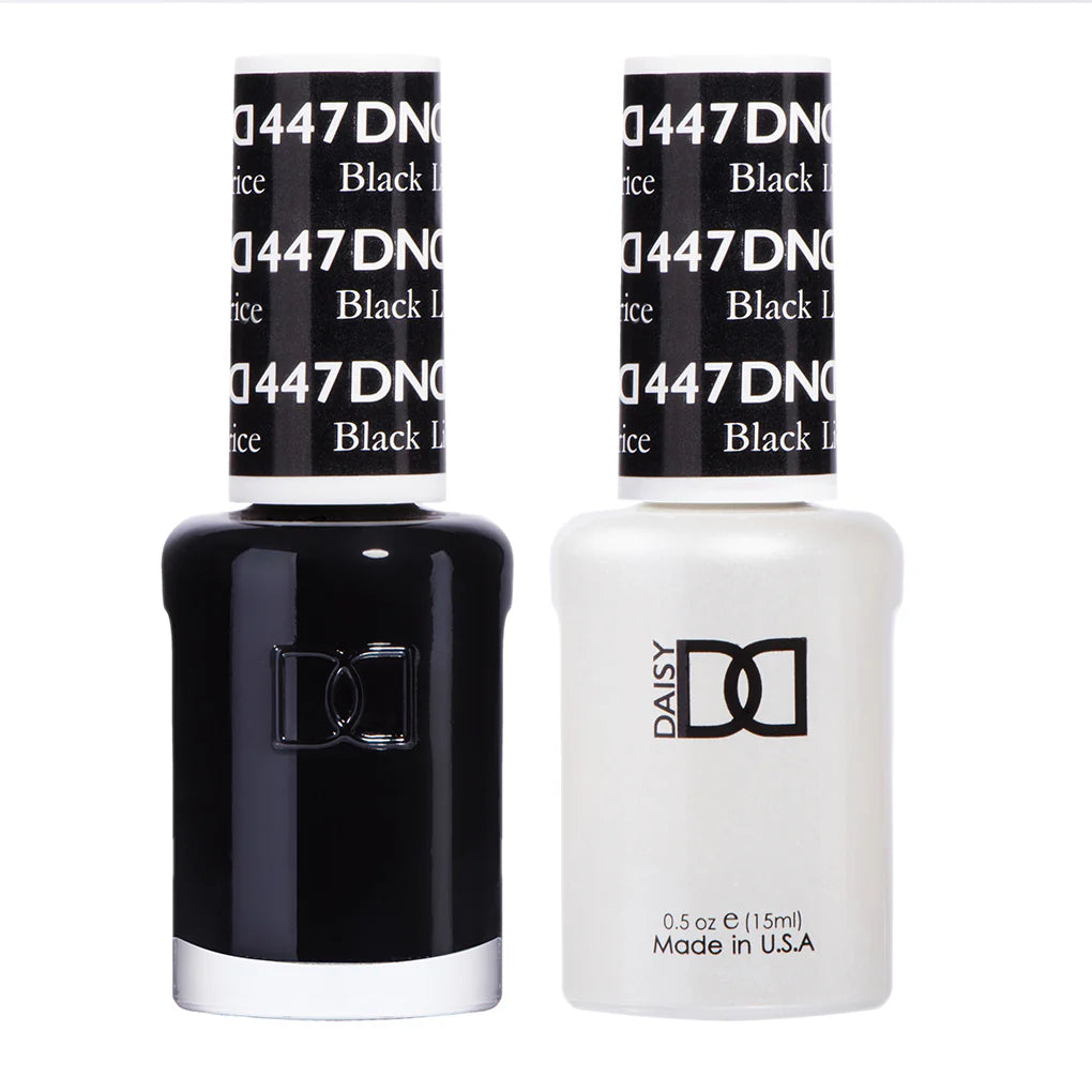 DND #447 Black Licorice Gel Polish - UV/LED Soak Off