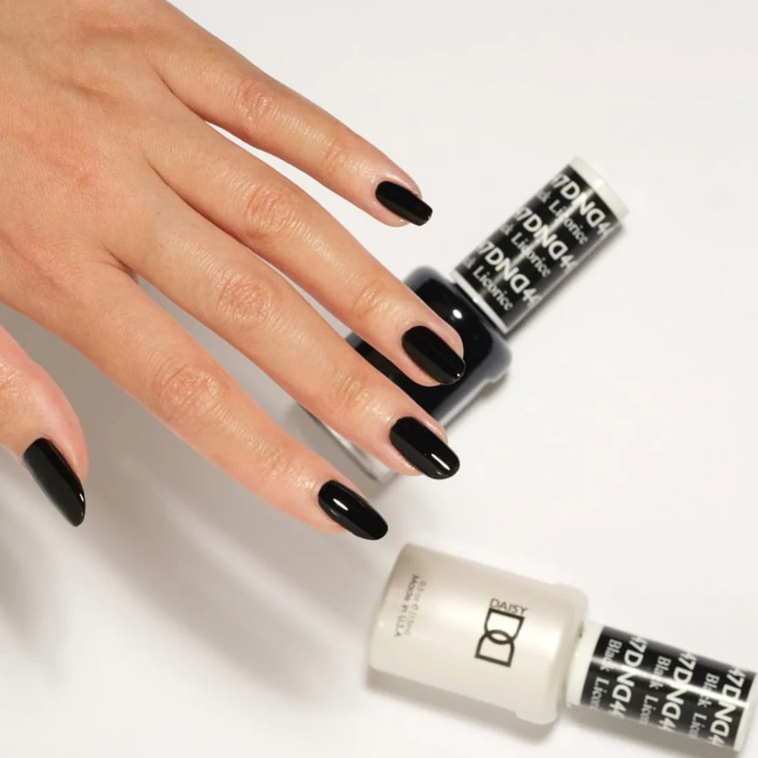 DND #447 Black Licorice Gel Polish - UV/LED Soak Off