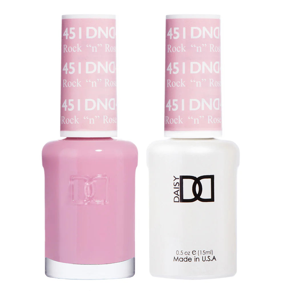 DND #451 Rock "N" Rose Gel Polish - UV/LED Soak Off