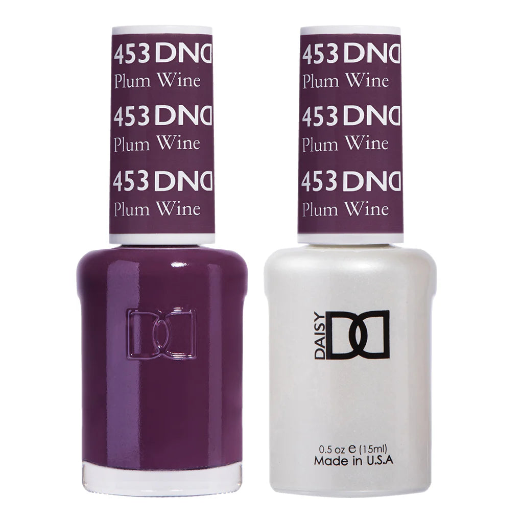 DND #453 Plum Wine Gel Polish - UV/LED Soak Off