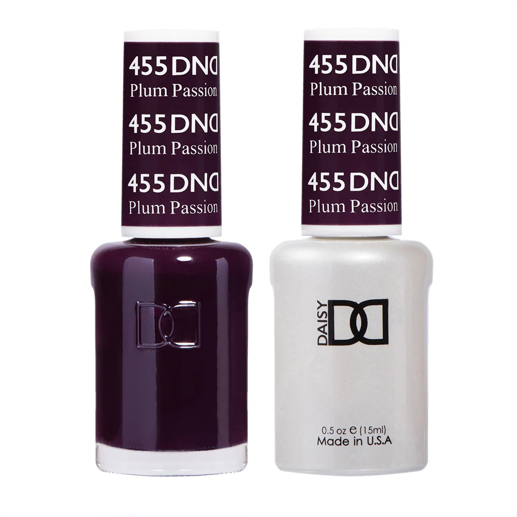 DND #455 Plum Passion Gel Polish - UV/LED Soak Off