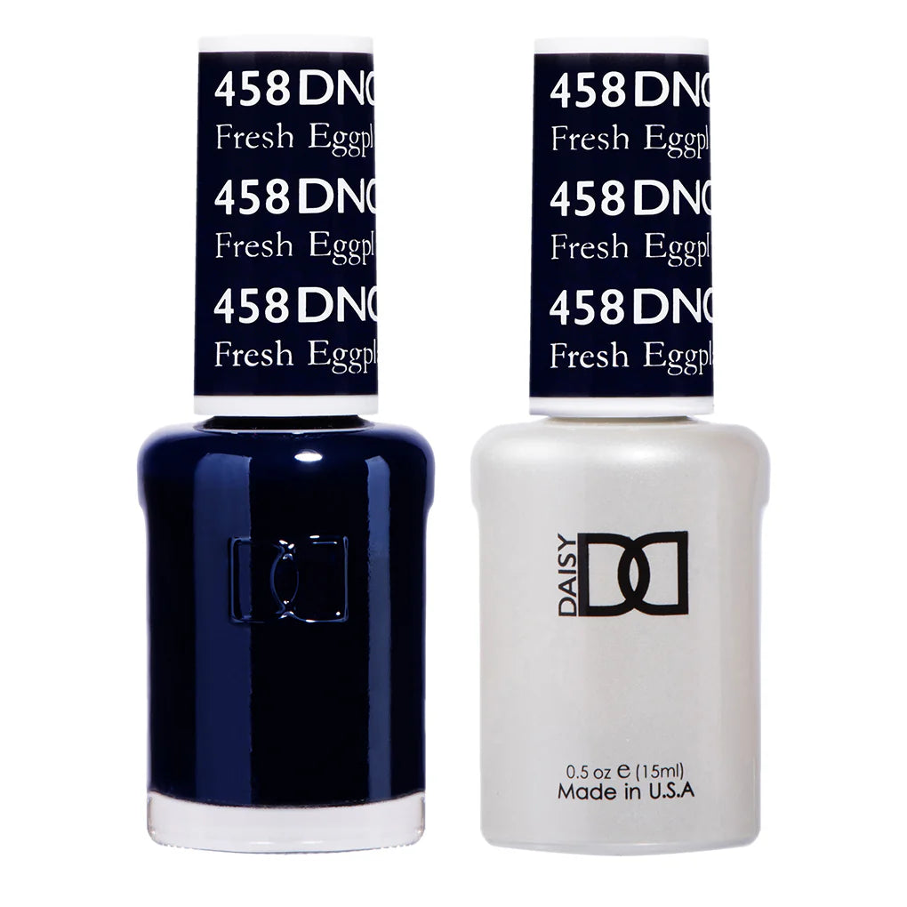 DND #458 Fresh Eggplant Gel Polish - UV/LED Soak Off