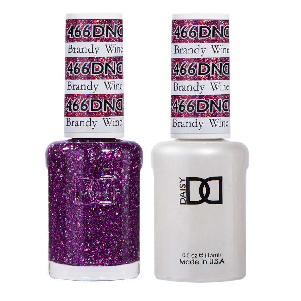 DND #466 Brandy Wine Gel Polish - UV/LED Soak Off