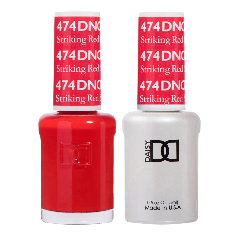 DND #474 Striking Red Gel Polish - UV/LED Soak Off