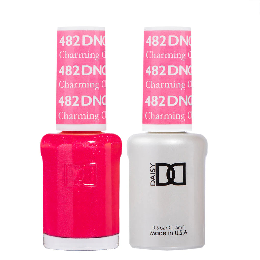 DND #482 Charming Cherry Gel Polish - UV/LED Soak Off