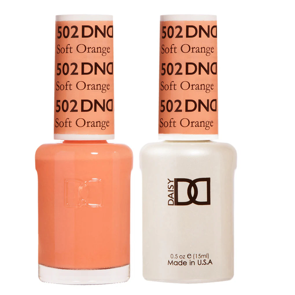 DND Gel UV/LED Soak Off Gel Polish #502 - Soft Orange