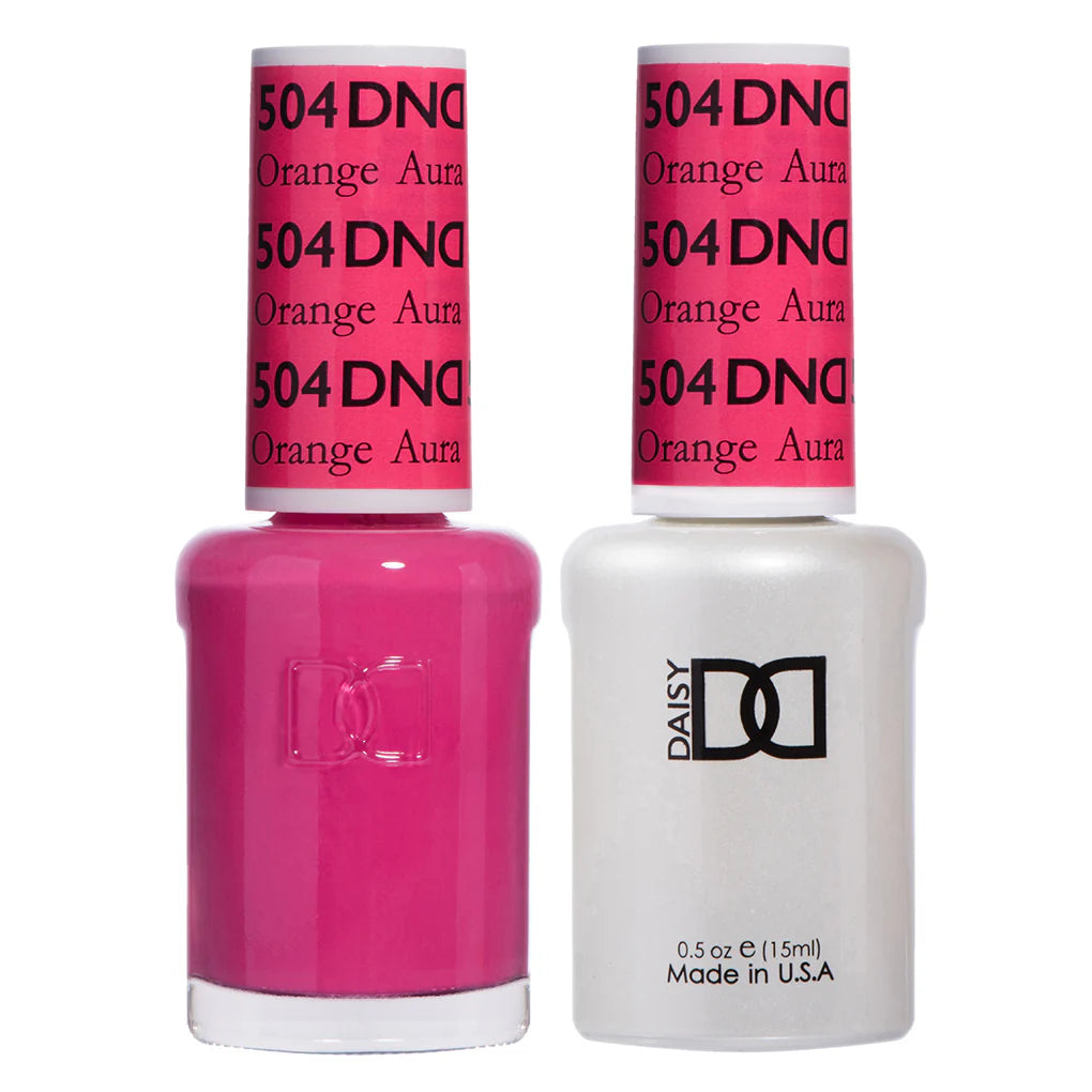 DND Gel UV/LED Soak Off Gel Polish #504 - Orange Aura