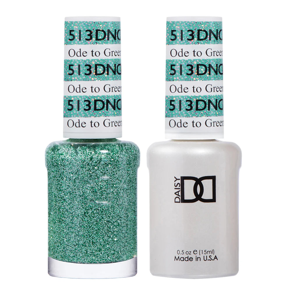 DND Gel UV/LED Soak Off Gel Polish #513 - Ode to Green