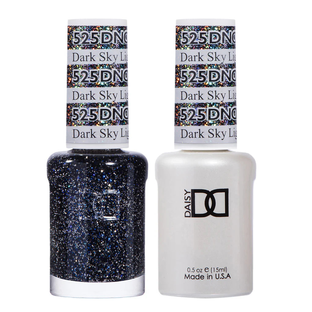 DND Gel UV/LED Soak Off Gel Polish #525 - Dark Sky Light