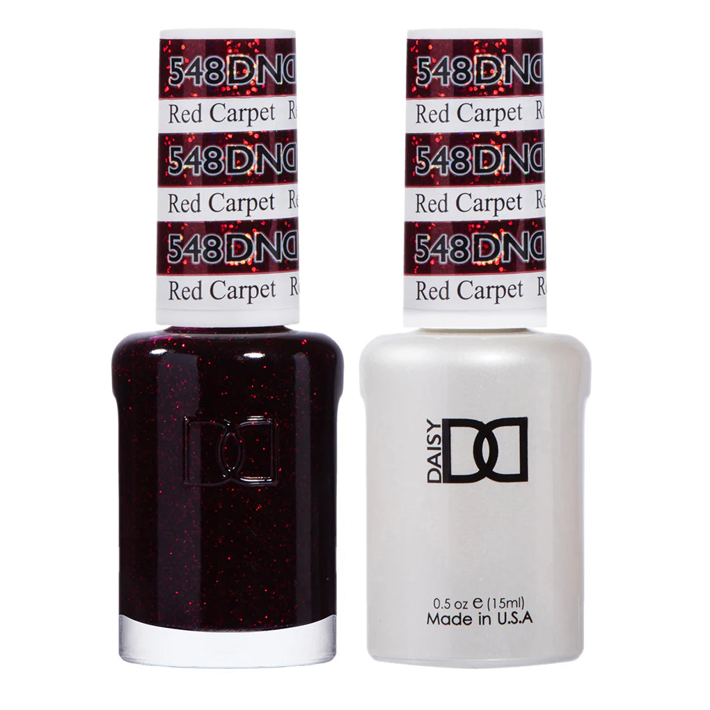 DND Gel #548 Red Carpet UV/LED Soak Off Gel Polish