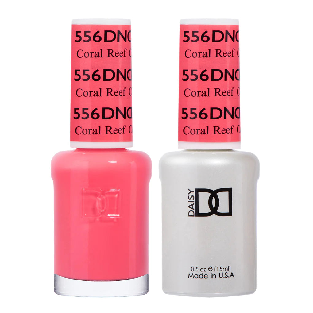 DND Gel #556 Coral Reef UV/LED Soak Off Gel Polish