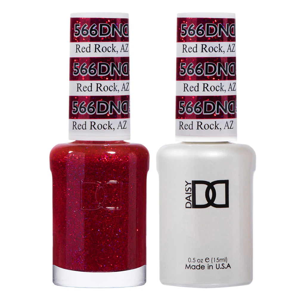 DND Gel #566 Red Rock UV/LED Soak Off Gel Polish