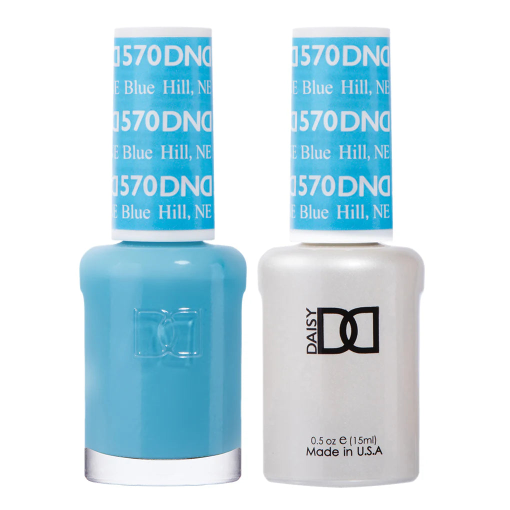 DND Gel #570 Blue Hill UV/LED Soak Off Gel Polish
