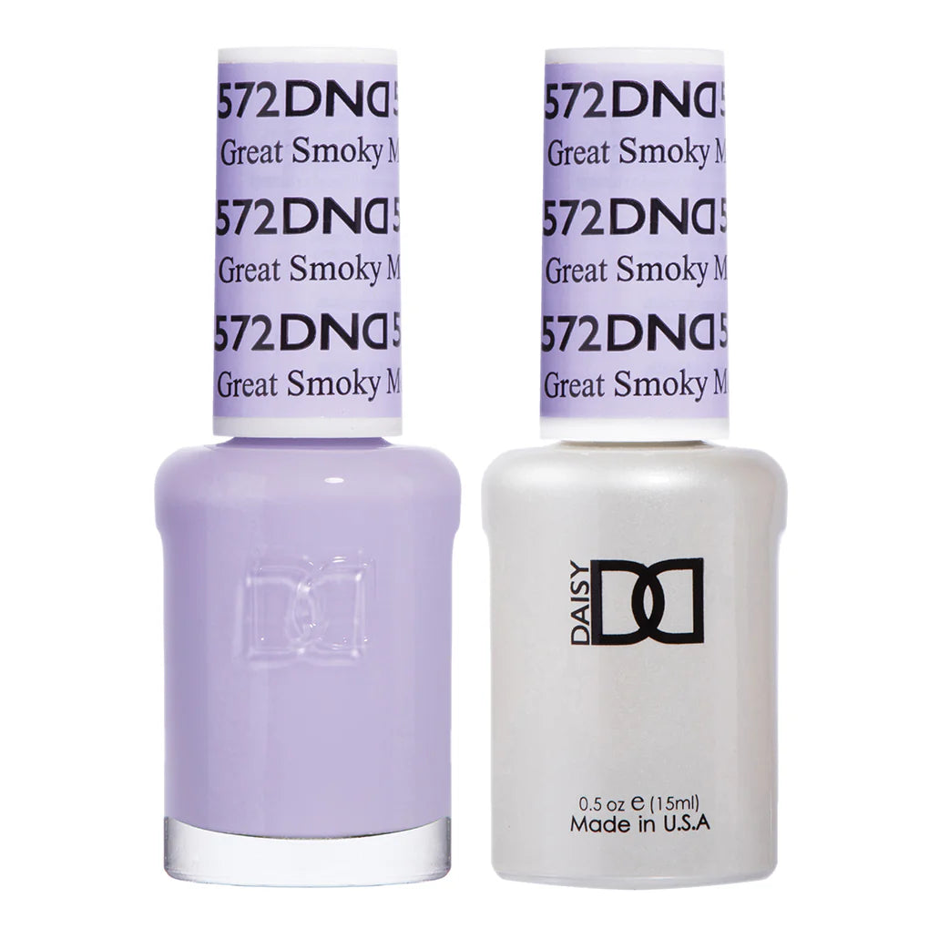DND Gel #572 Great Smoky Mountain – Soft Lavender Gel Polish