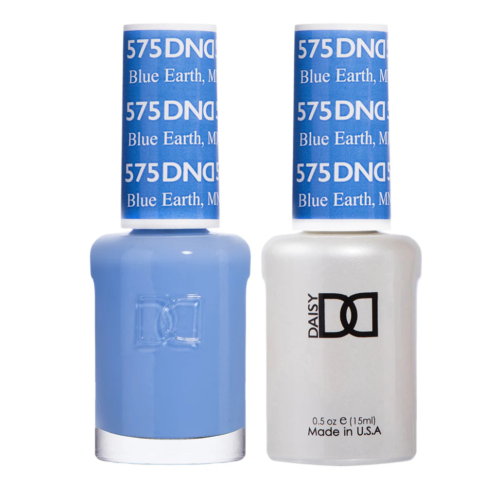 DND Gel #575 Blue Earth – Soft Sky Blue Gel Polish