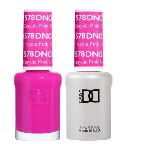 DND Gel #578 Crayola Pink – Bright Bold Pink Gel Polish