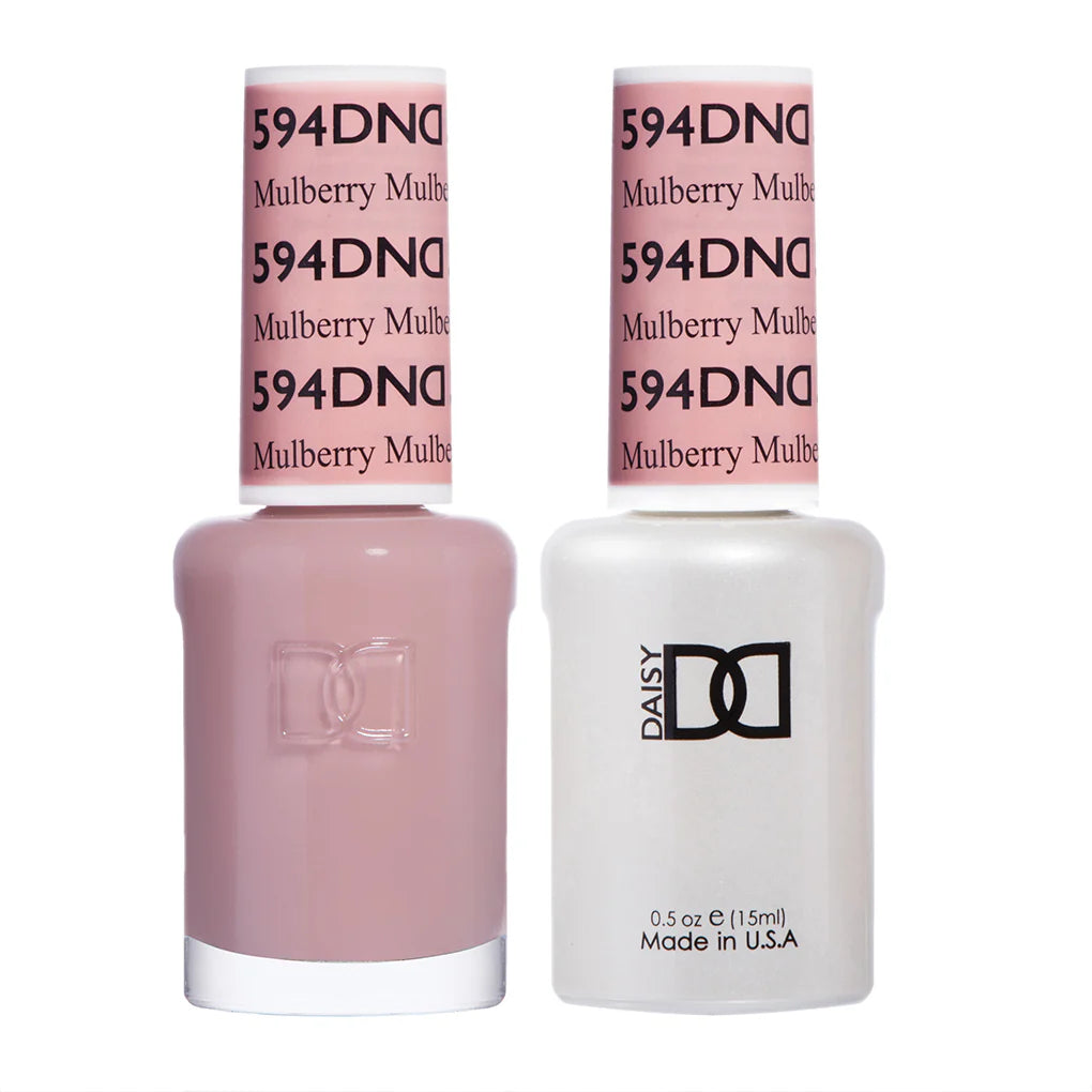 DND Gel #594 Mulberry – Soft Mulberry Pink Gel Polish UV/LED